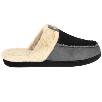 Men'S Scuff Slippers Memory Foam Slip on Shoes Moccasin Style House Shoes Indoor Outdoor