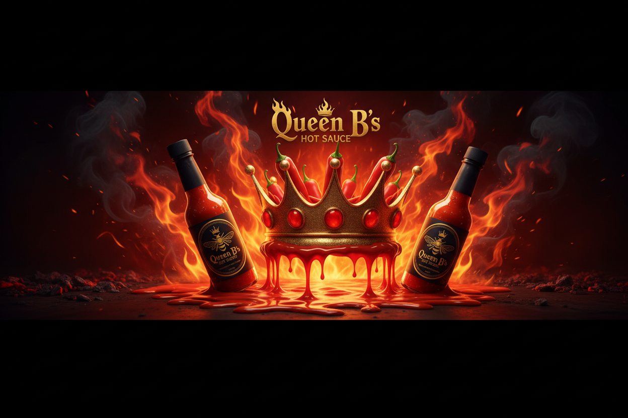 BOLD FLAVORS. QUEEN-LEVEL HEAT.